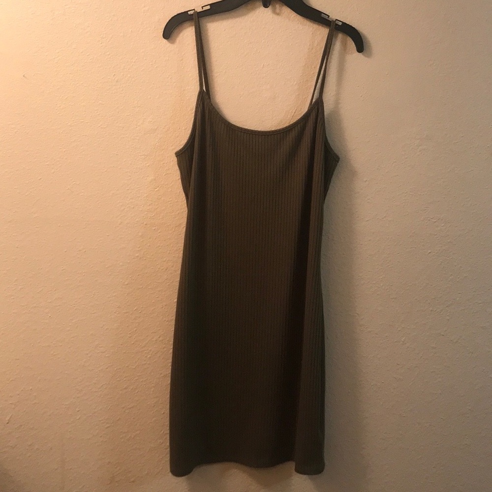 Urban Outfitters Mia Ribbed Knit Mini Dress